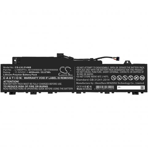 Batterie  lenovo 5b10w86936
