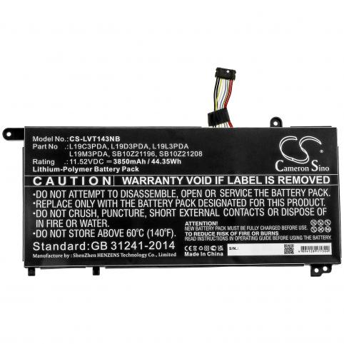 Batterie  lenovo l19l3