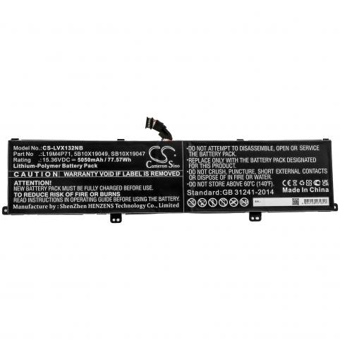 Batterie  lenovo l19c4p71