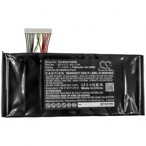 Batterie msi gt72 6qd dominator g heroes special edition