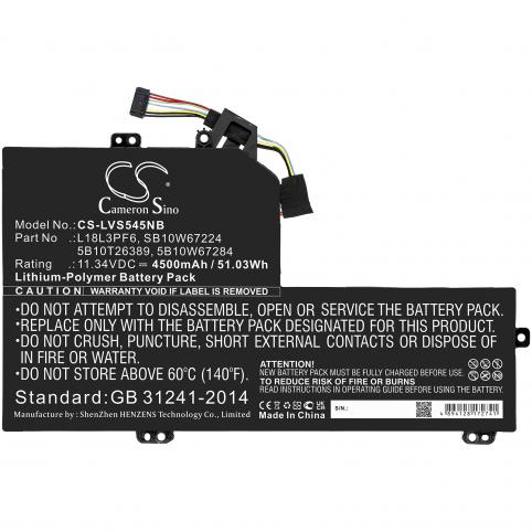 Batterie  lenovo 5b10t26389
