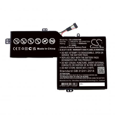 Batterie  lenovo 5b10w67354