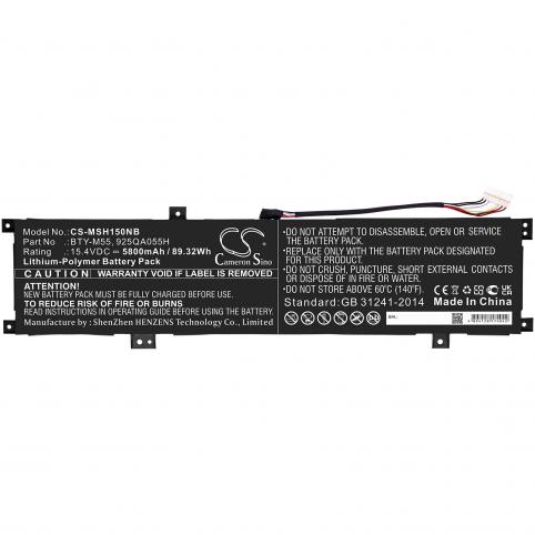 Batteria per msi alpha 15 a3dd