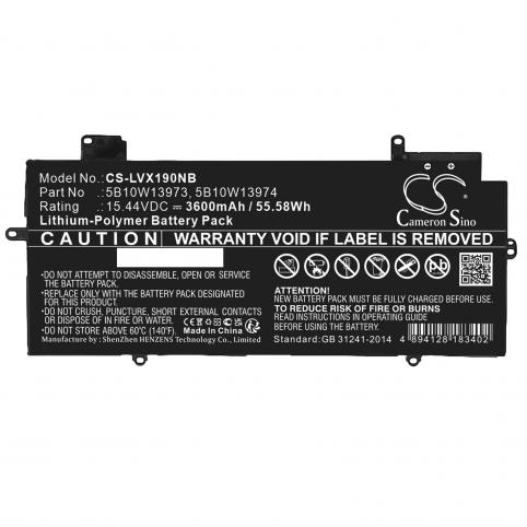 Batterie  lenovo 5b10w13973