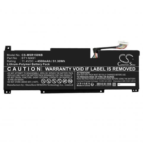 Batterie  msi 3icp6 71 74