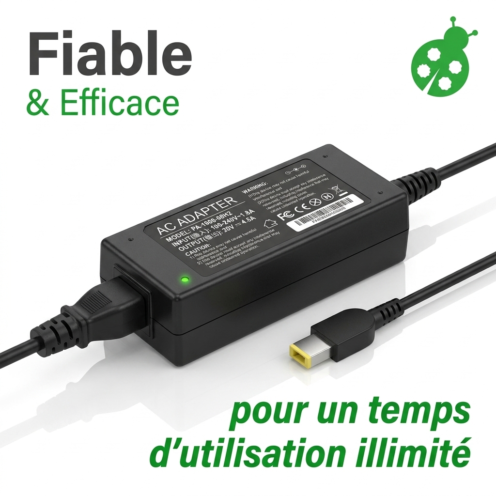 Chargeur ordinateur portable lenovo thinkpad l570 20j80