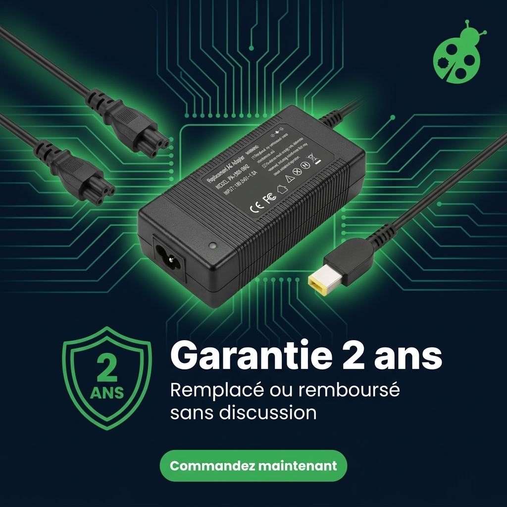Chargeur ordinateur portable lenovo thinkpad l570 20j80