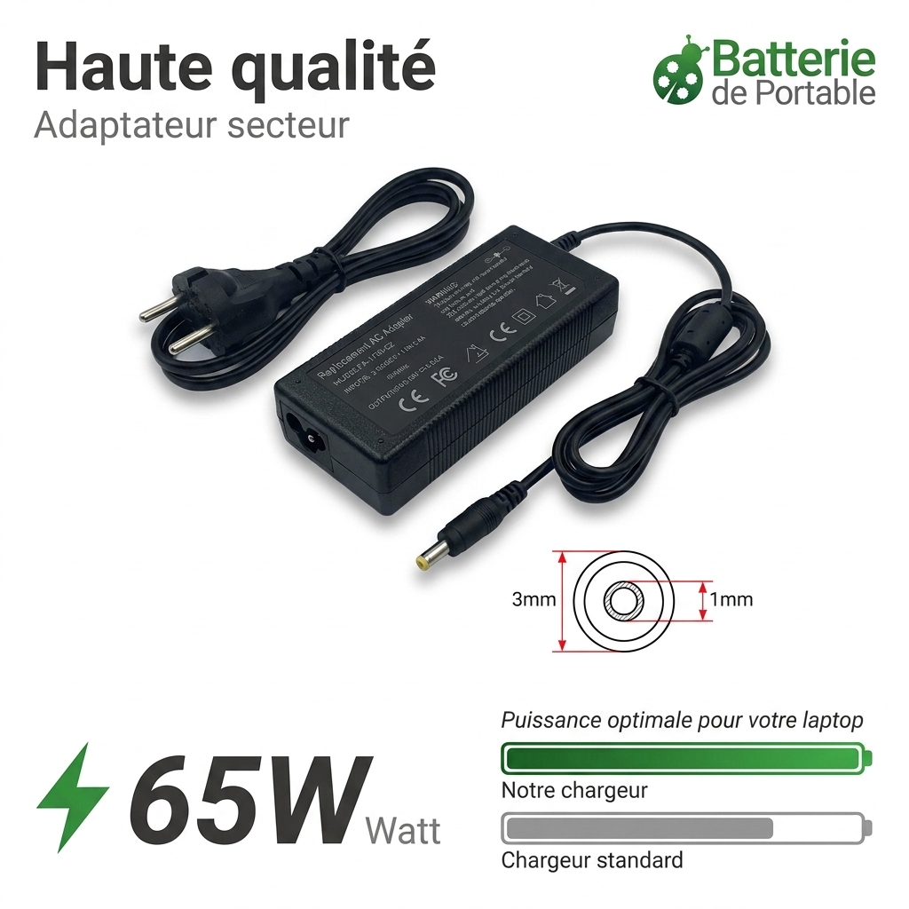 Chargeur ordinateur portable acer aspire 3 15-a315-44p