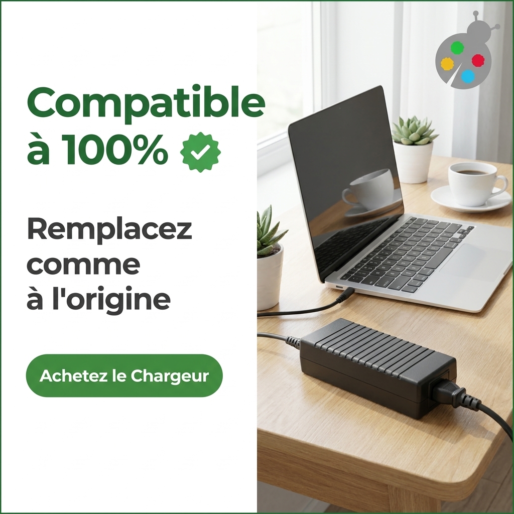 Chargeur ordinateur portable panasonic cf aa6503a