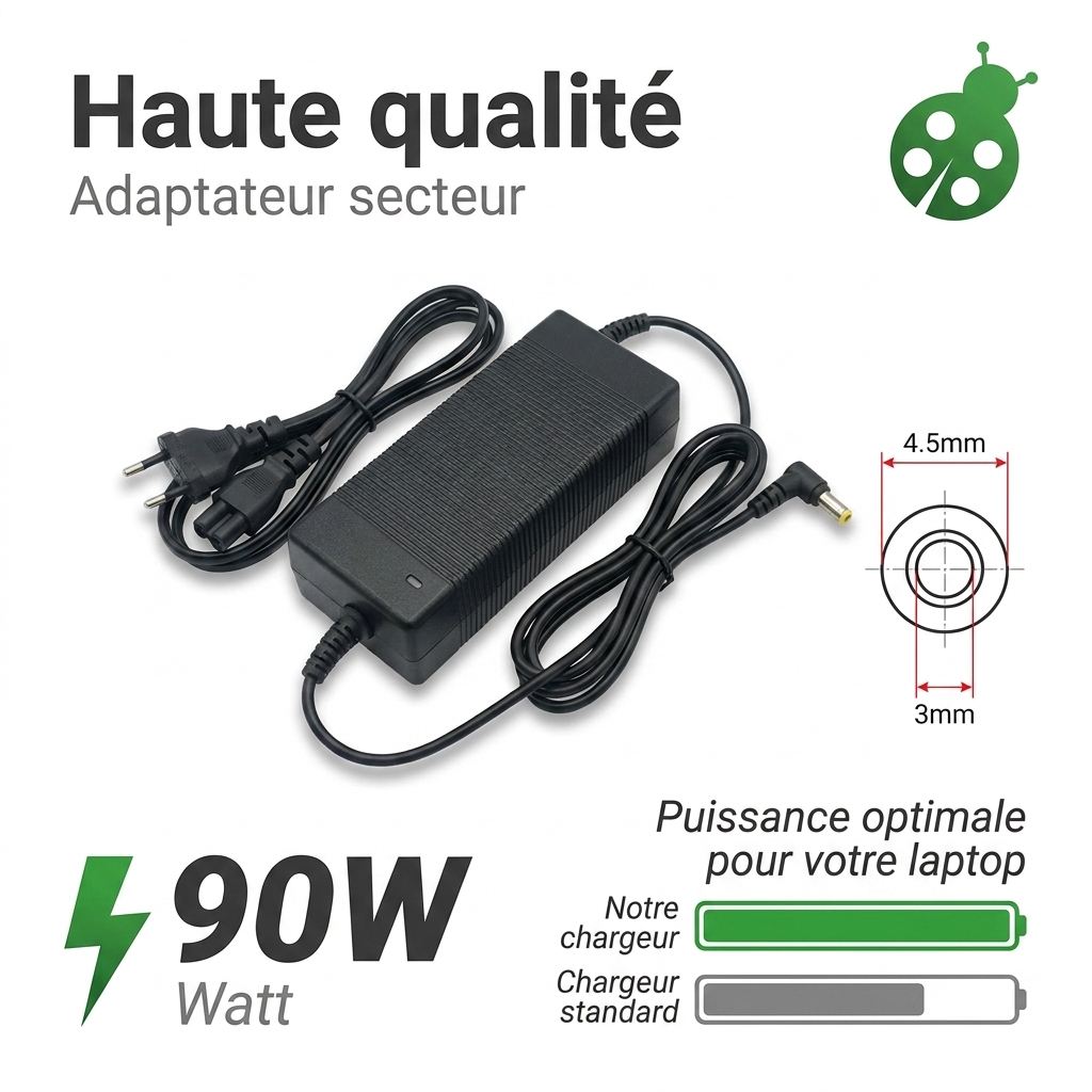 Chargeur ordinateur portable asus vivobook 16x x1606za mb039w