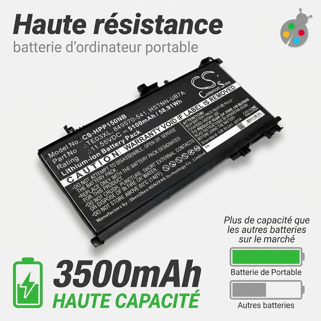Batteria computer portatile hp wasd 15 ax030tx