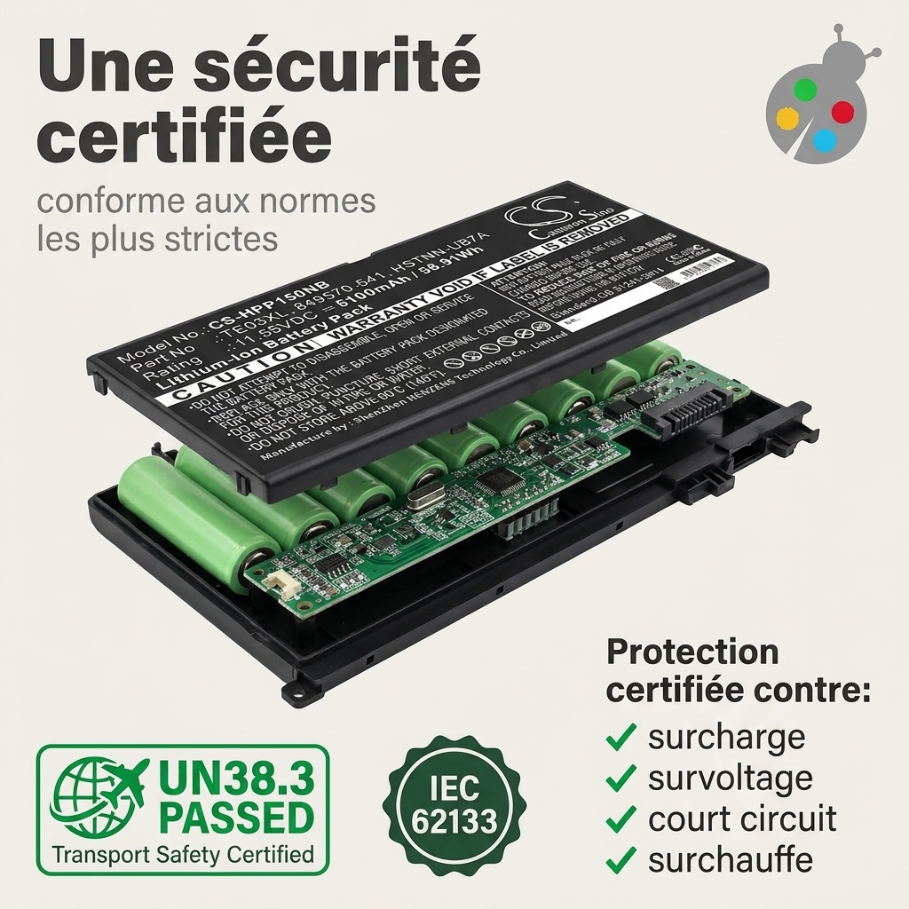 Batteria computer portatile hp wasd 15 ax030tx