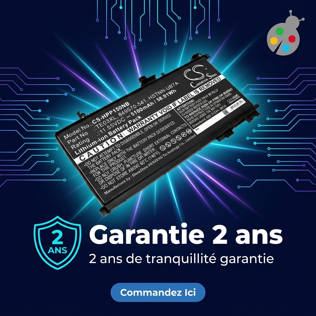 Batteria computer portatile hp wasd 15 ax030tx
