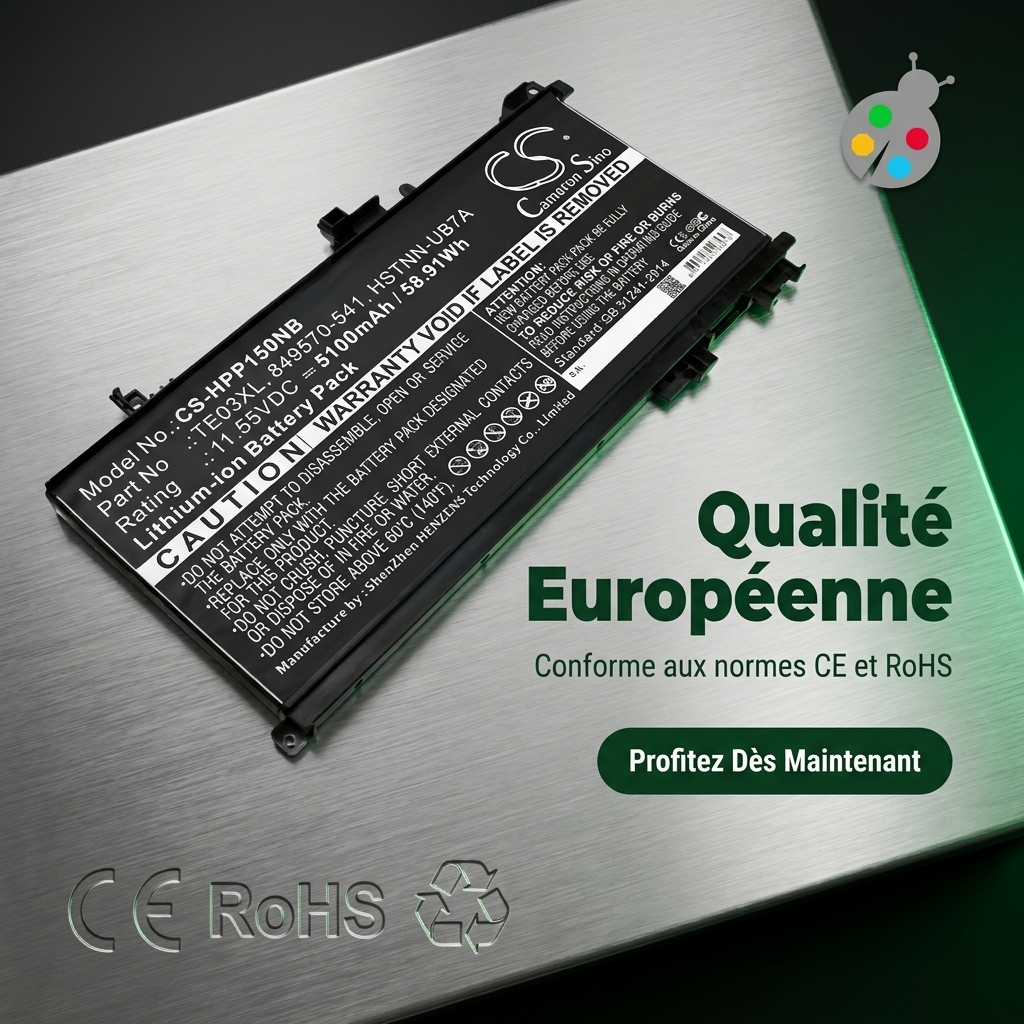 Batteria computer portatile hp wasd 15 ax030tx
