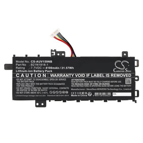 Batteria per asus vivobook 17 x712fbc