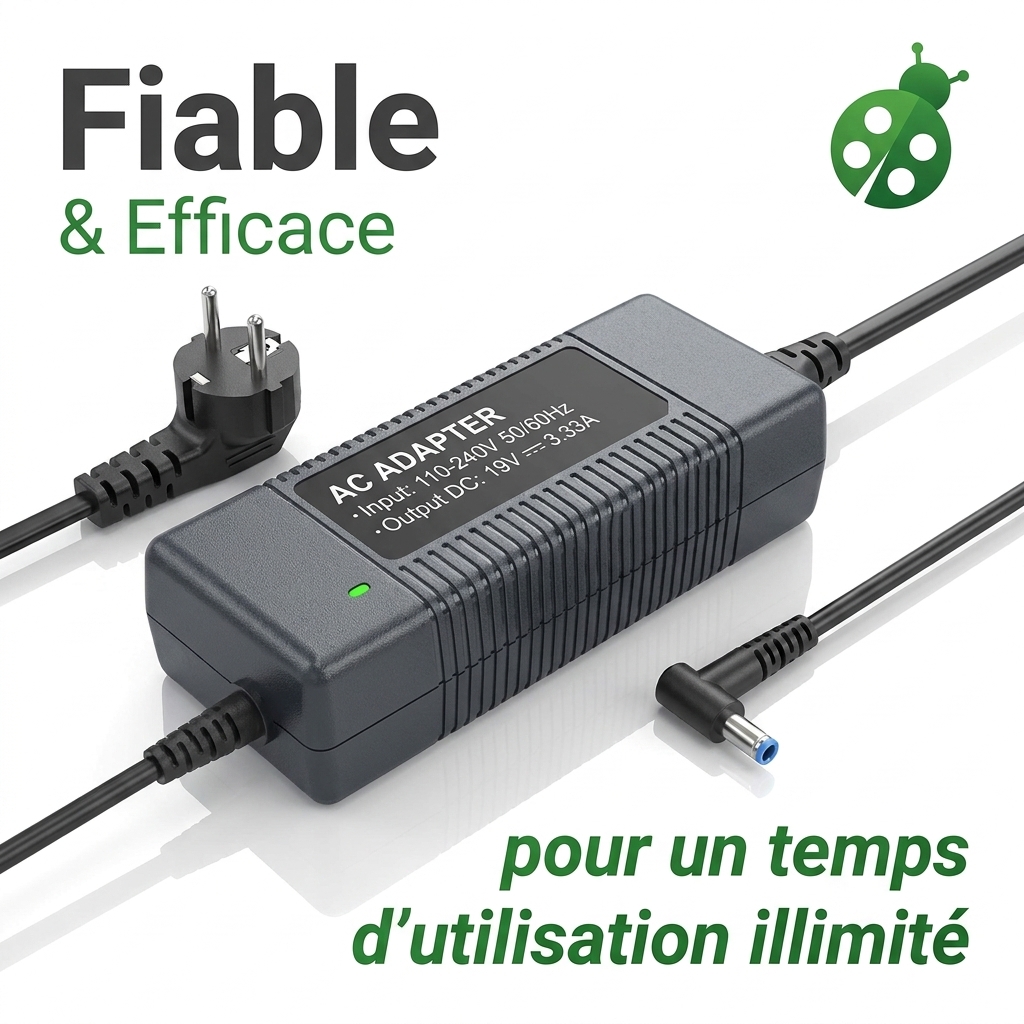 Chargeur ordinateur portable hp  notebook 15s