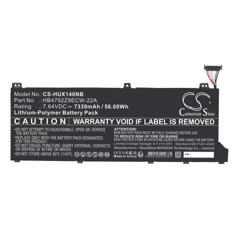 Batteria per computer portatile honor magicbook 14 i7-1165g7