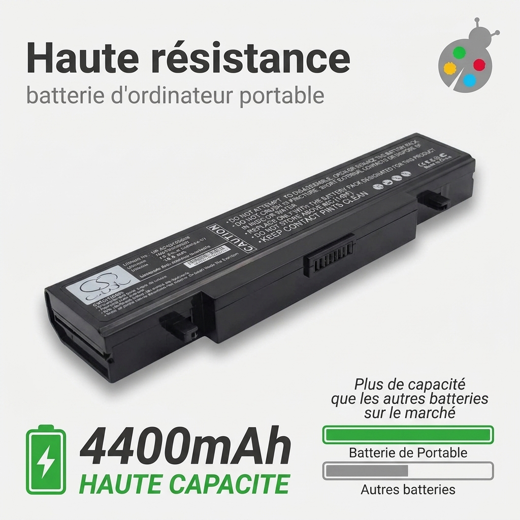 Batterie ordinateur portable samsung x460 fa01