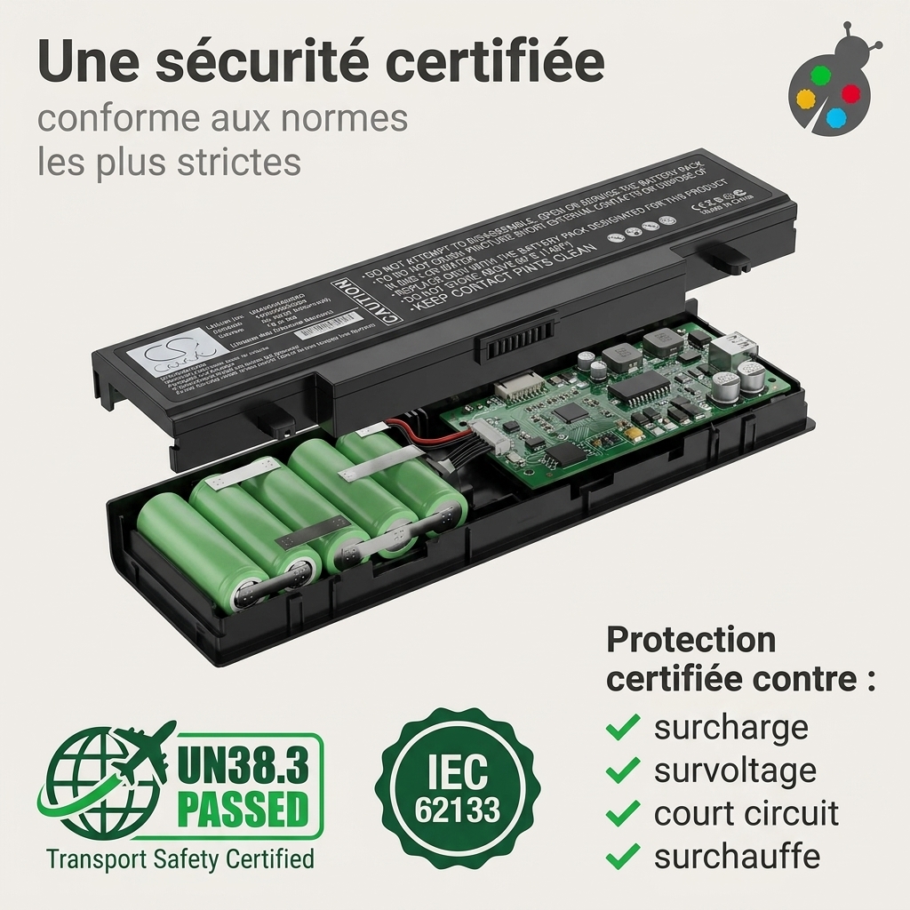 Batterie ordinateur portable samsung x460 fa01