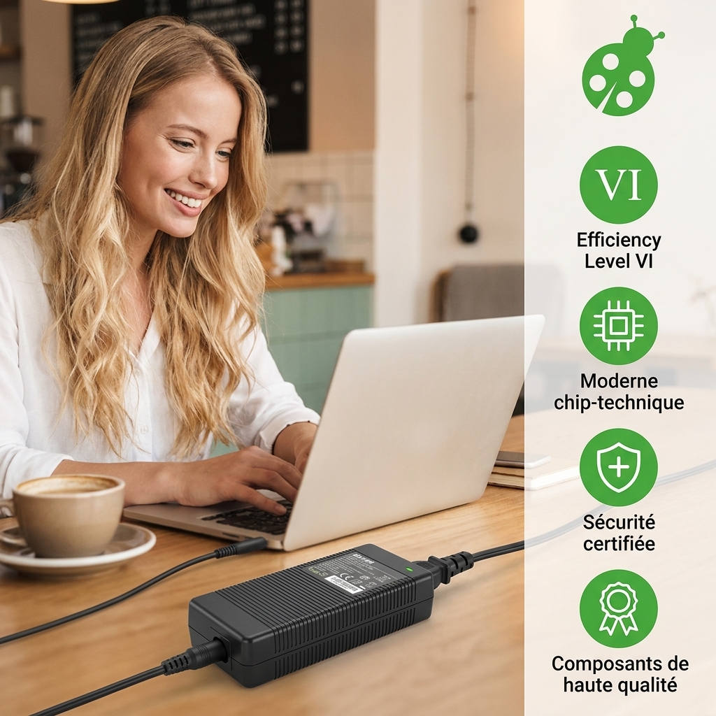 Chargeur ordinateur portable alienware m17 p37e