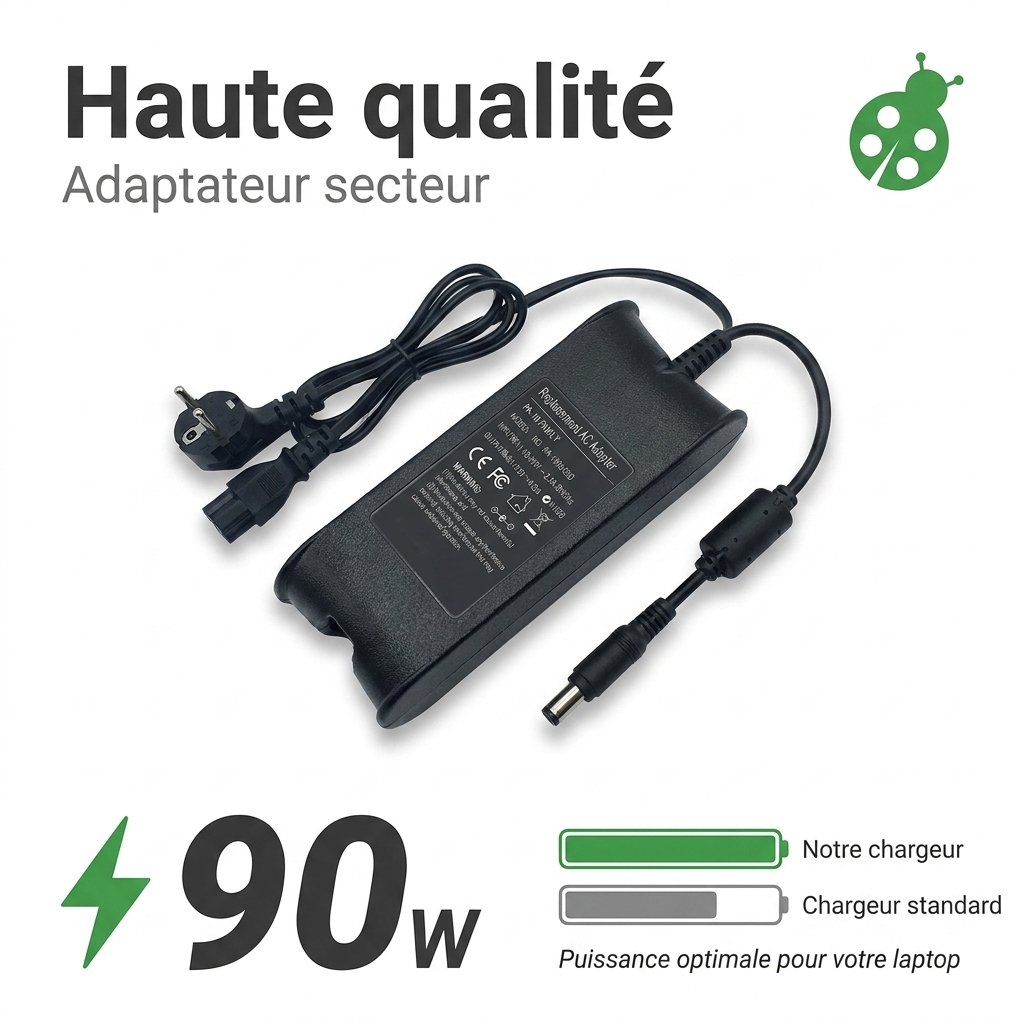 Chargeur ordinateur portable dell vostro v131