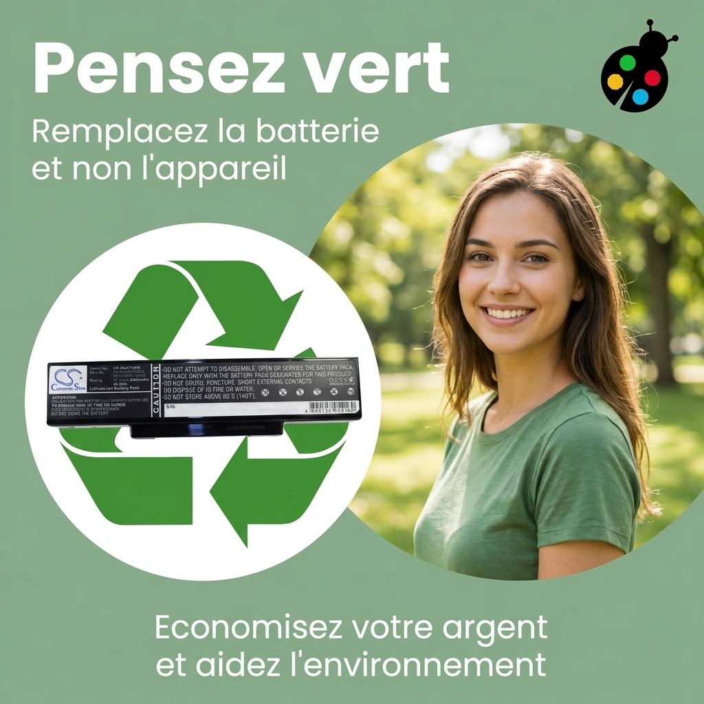 Batteria computer portatile asus a73b