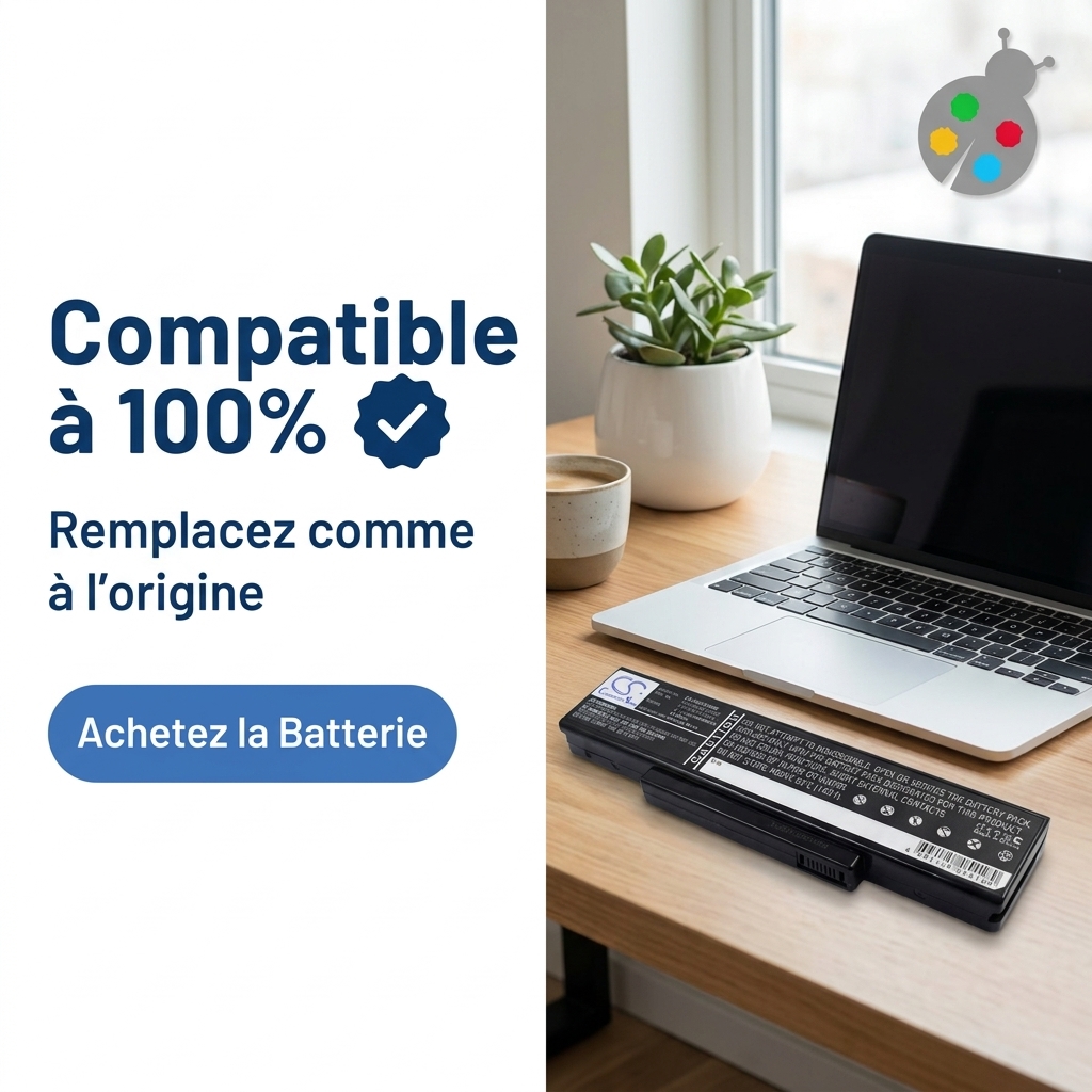 Batteria computer portatile asus a73b