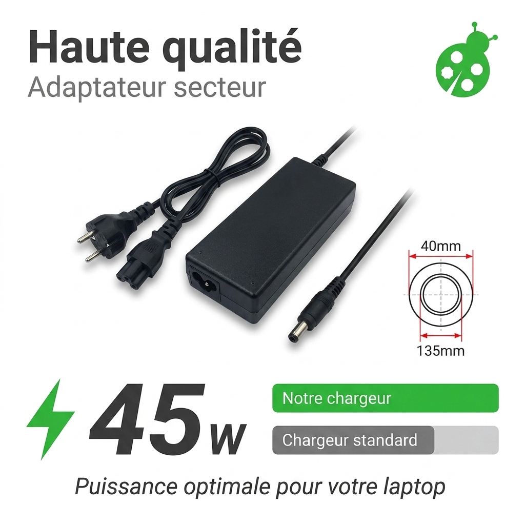 Chargeur ordinateur portable asus zenbook ux32a