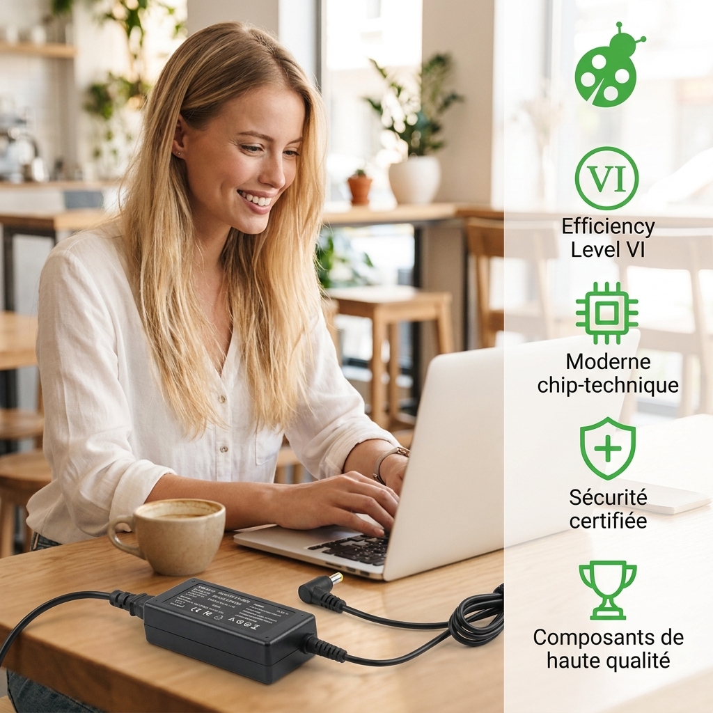 Caricabatterie computer portatile acer aspire e5 522