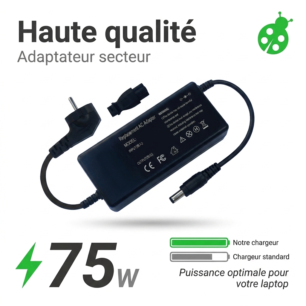 Chargeur ordinateur portable toshiba portege r30 a series