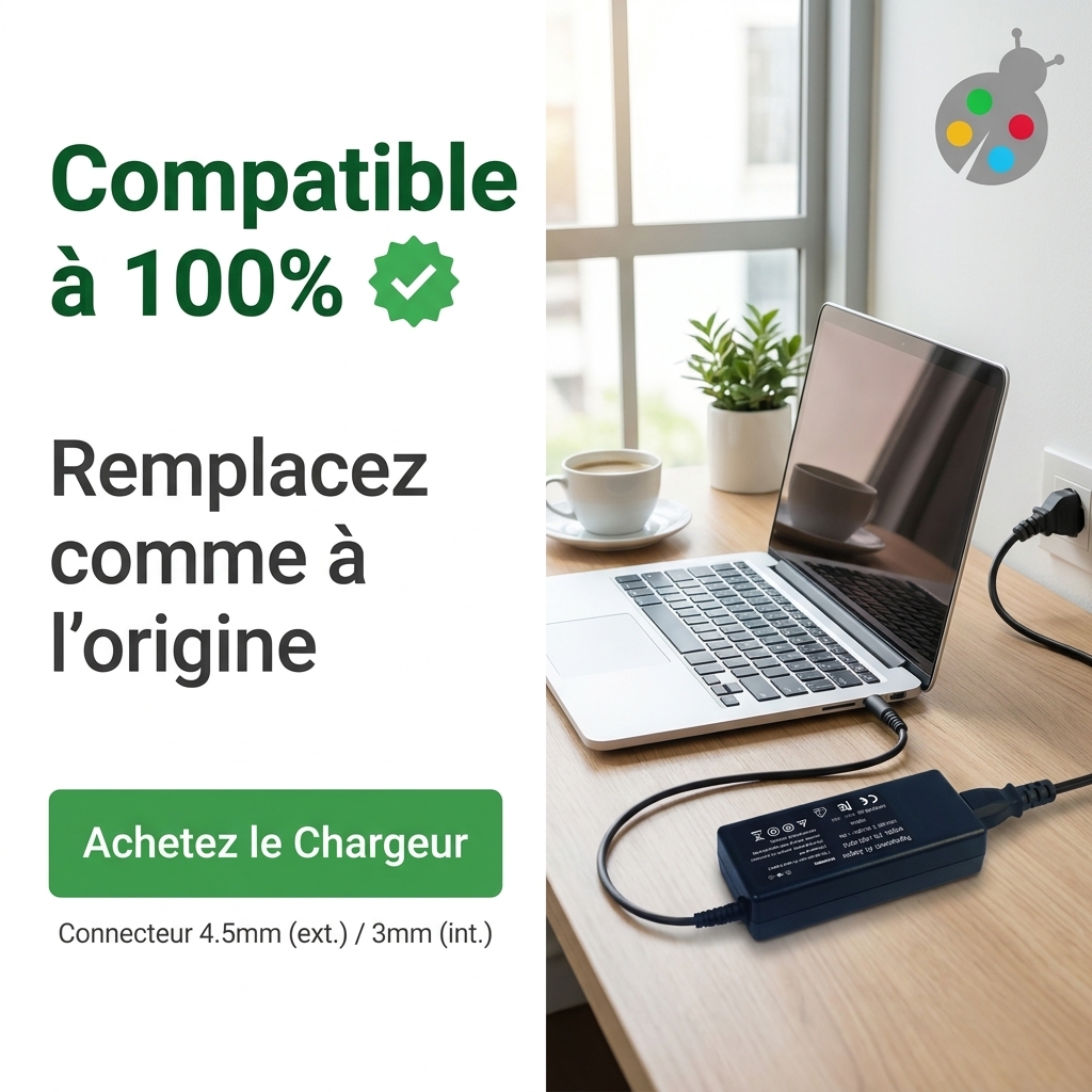 Chargeur ordinateur portable msi creator m16 a12ud