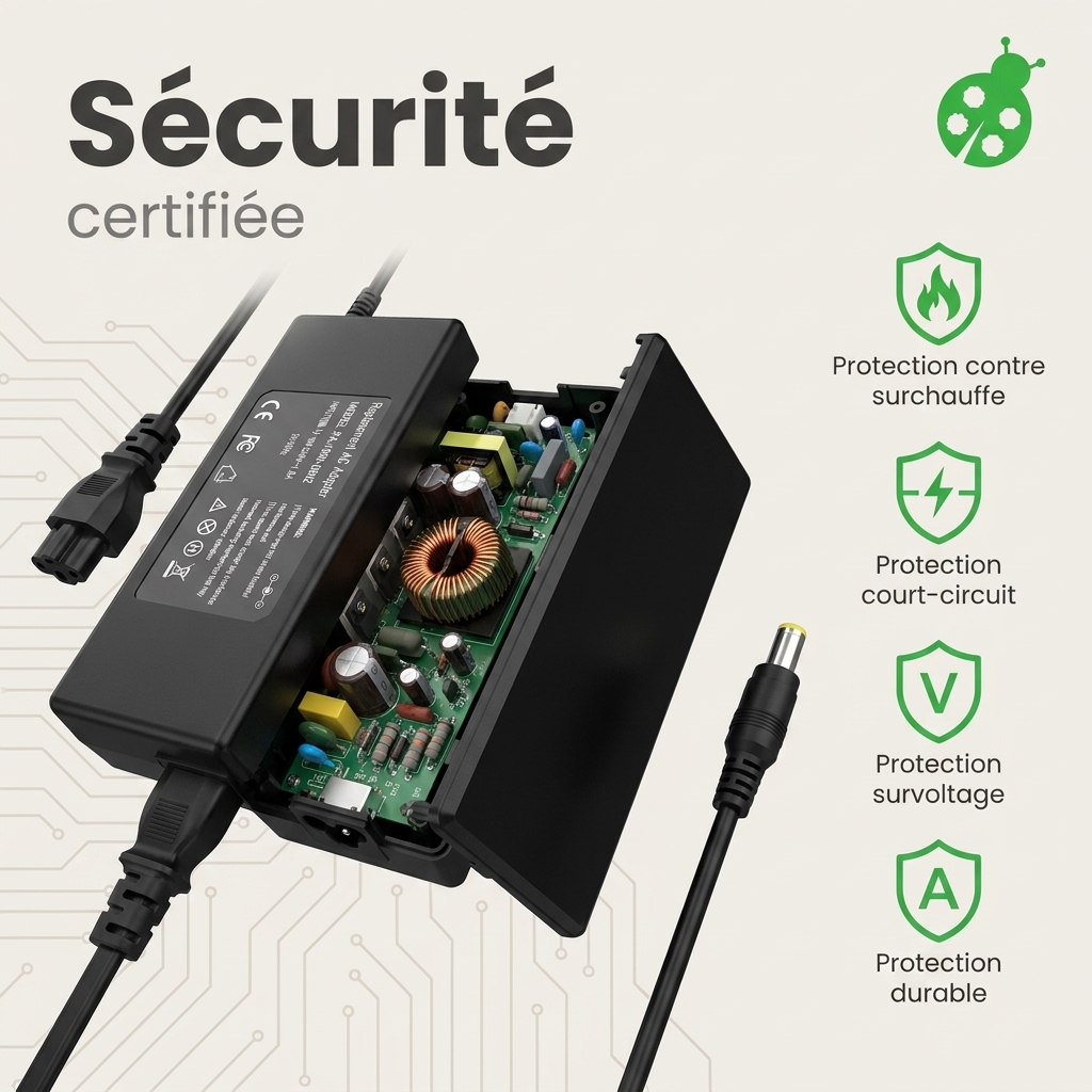 Chargeur ordinateur portable msi gf65 thin 9sd 224fr
