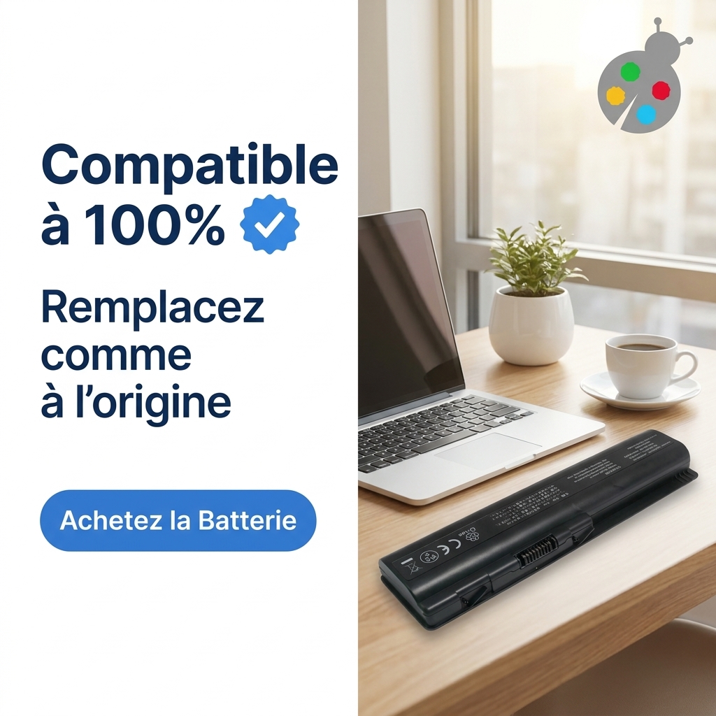 Batterie ordinateur portable compaq presario q60 115ef