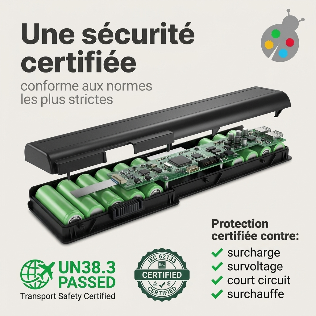 Batterie ordinateur portable hp hdx18 1180ef