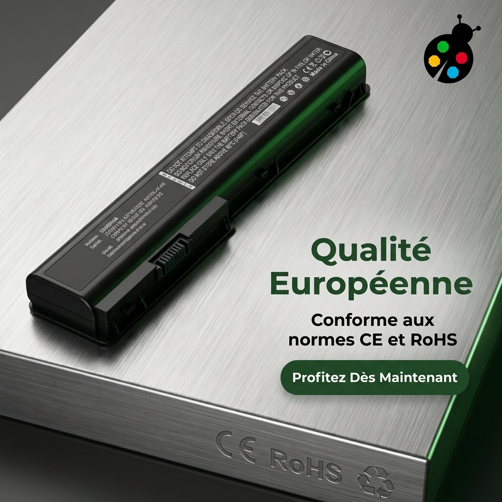 Batterie ordinateur portable hp hdx18 1180ef