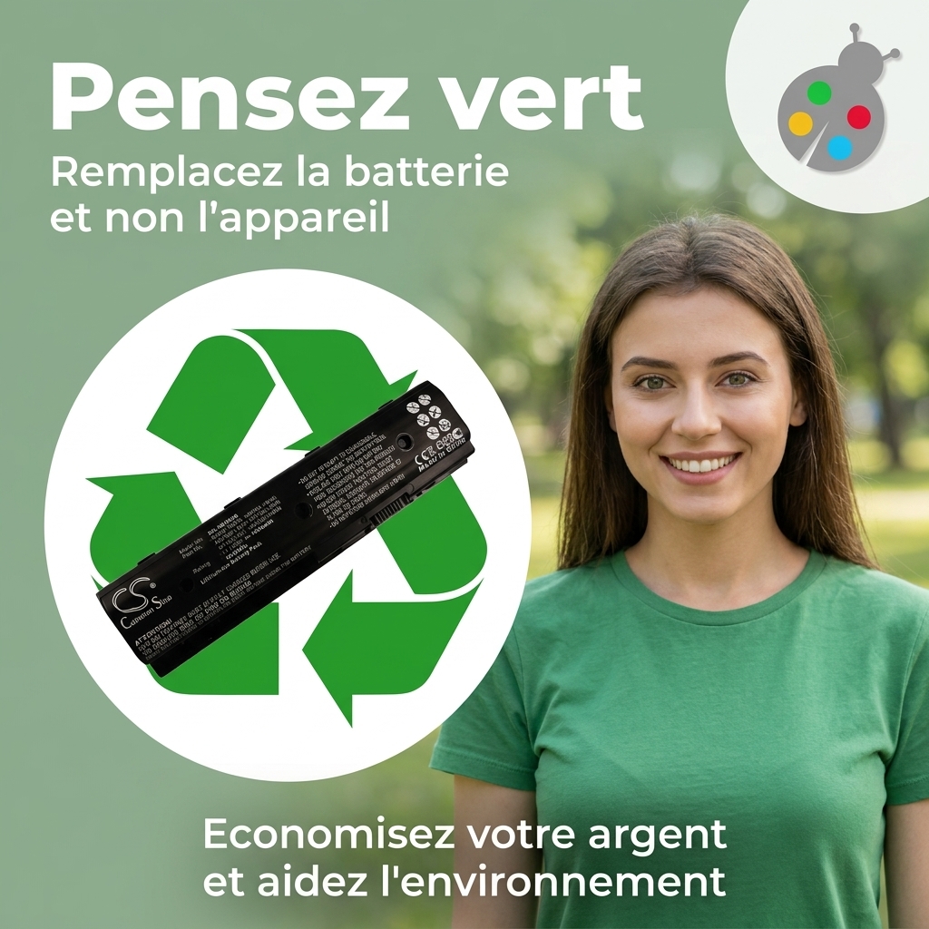 Batteria computer portatile hp envy dv6 7370sf