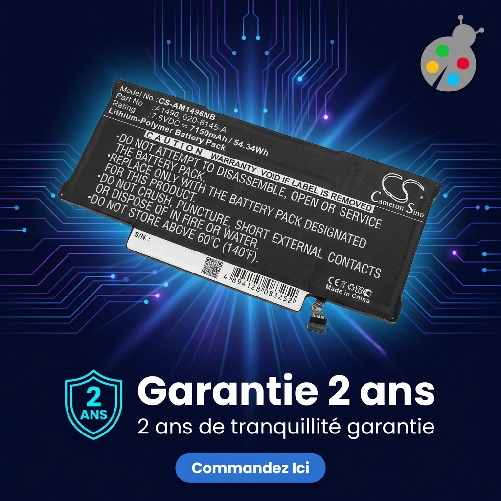 Batteria computer portatile  macbook air 13 début 2015