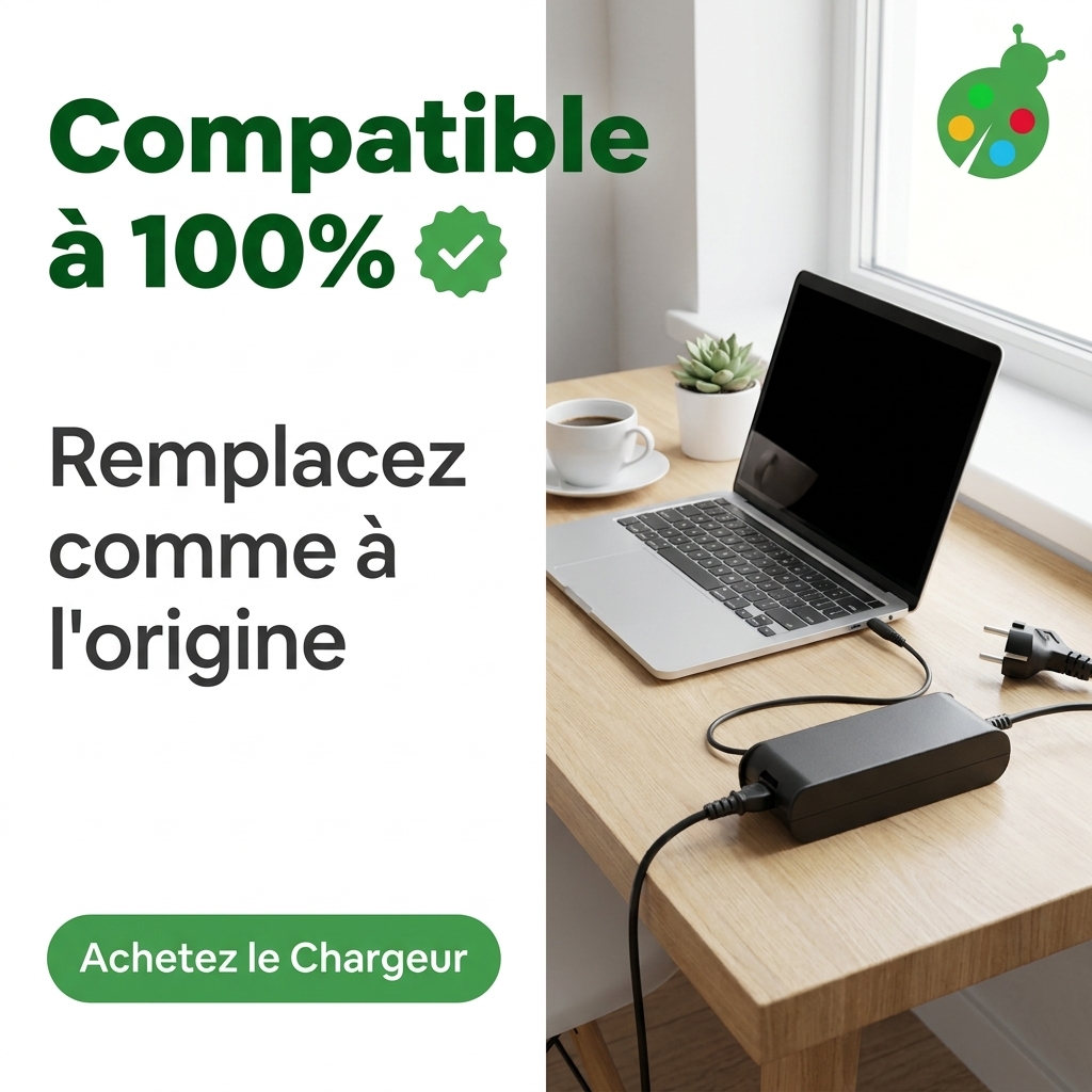 Chargeur ordinateur portable dell vostro 500
