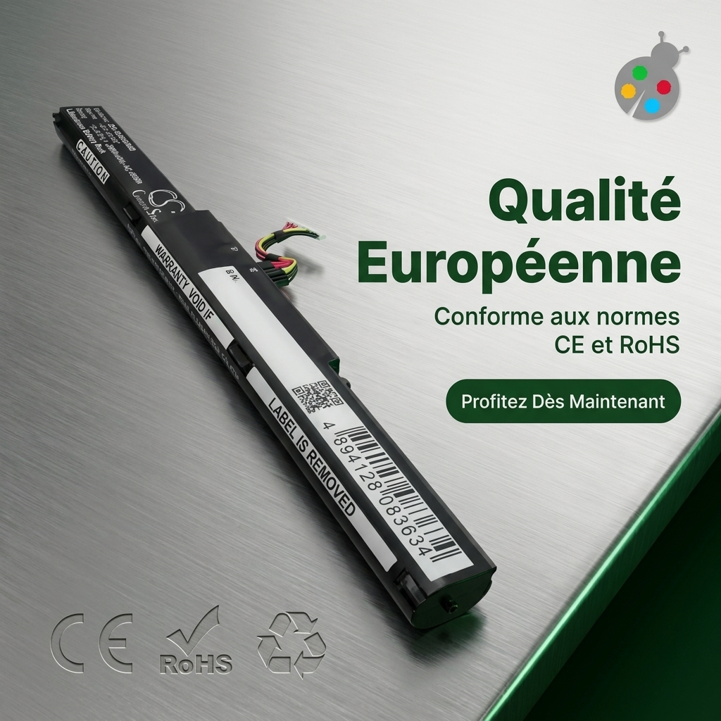 Batteria computer portatile asus f751l