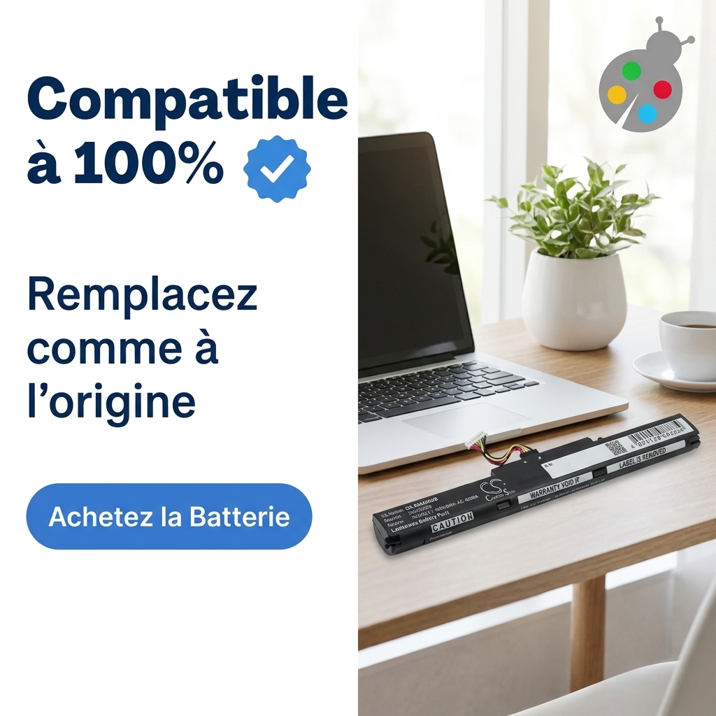 Batteria computer portatile asus f751l