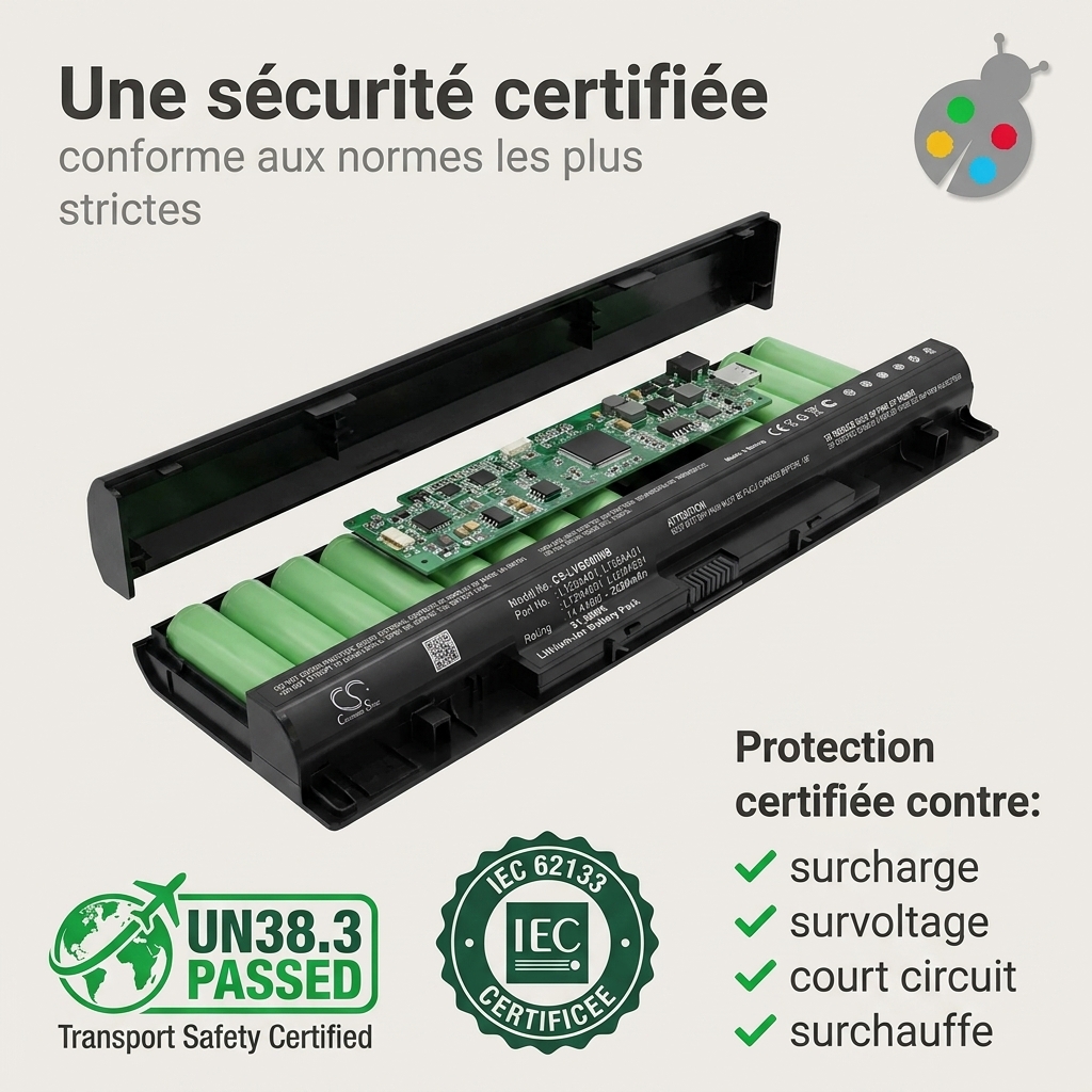 Batteria computer portatile lenovo s435