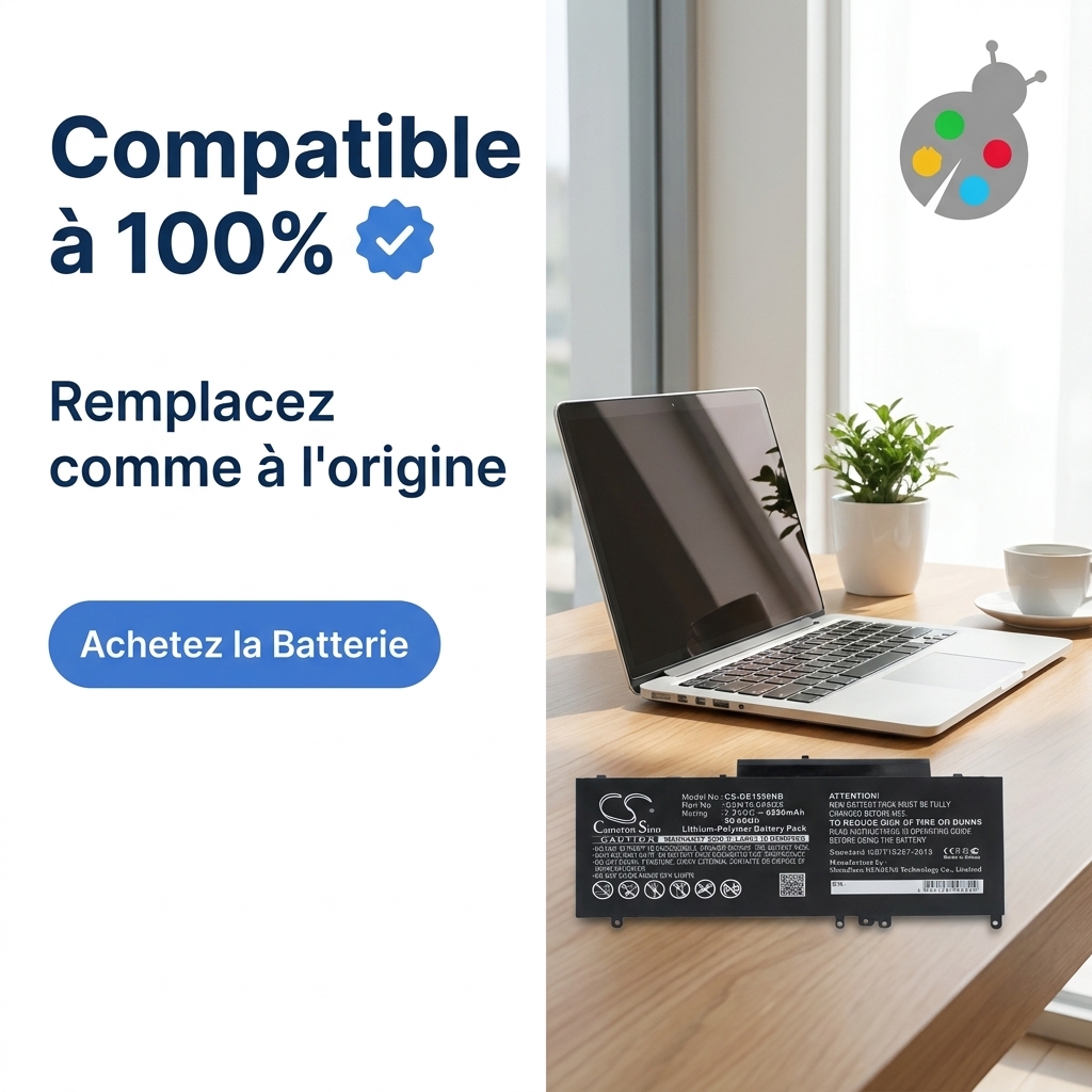 Batteria computer portatile dell latitude e5550