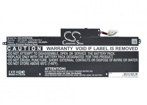 Batterie  acer ap13d3k