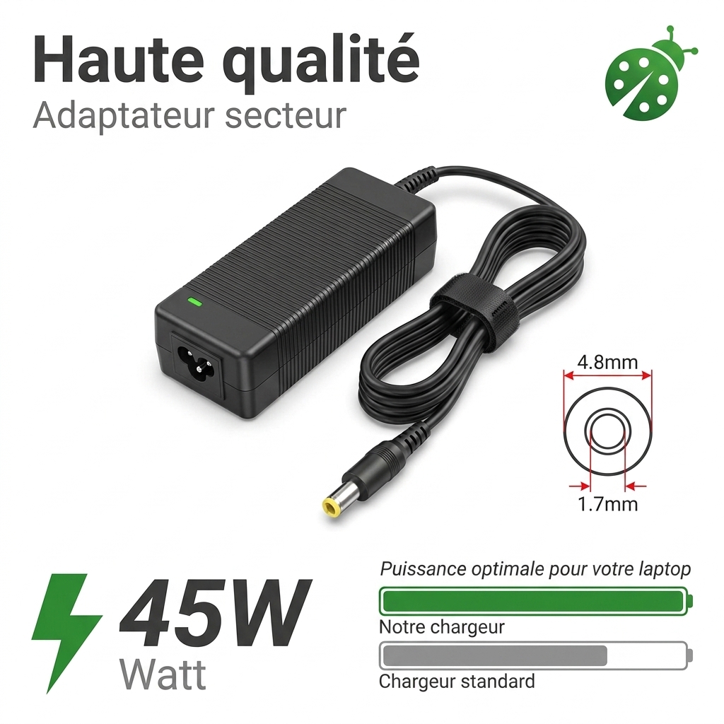 Chargeur ordinateur portable sony vaio duo 13