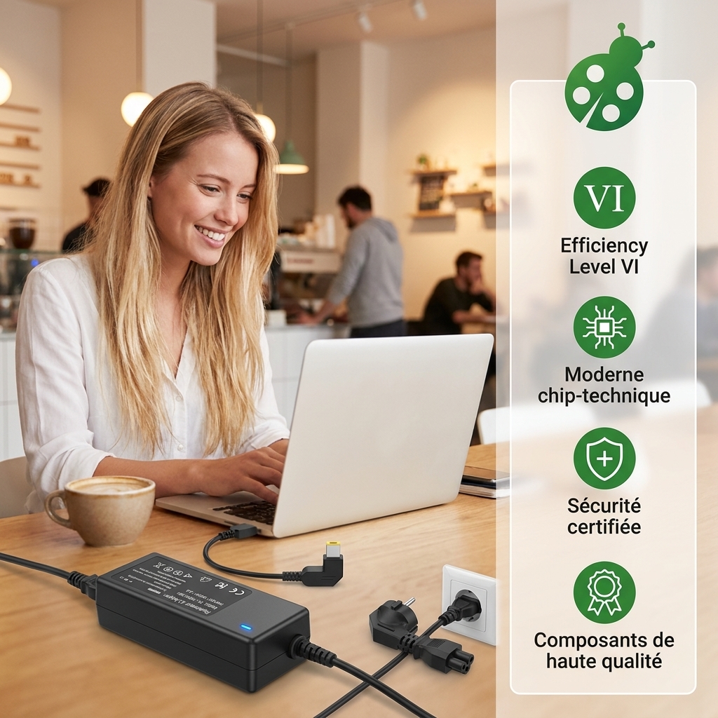 Caricabatterie computer portatile lenovo ideapad b50 70