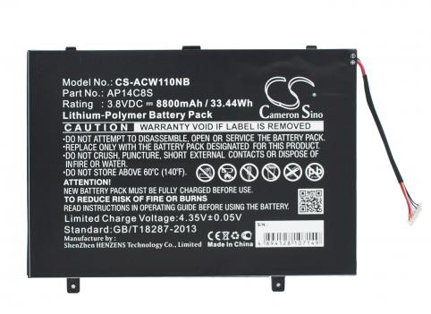 Batterie  acer ap14c8s 1icp4 58 102 3 