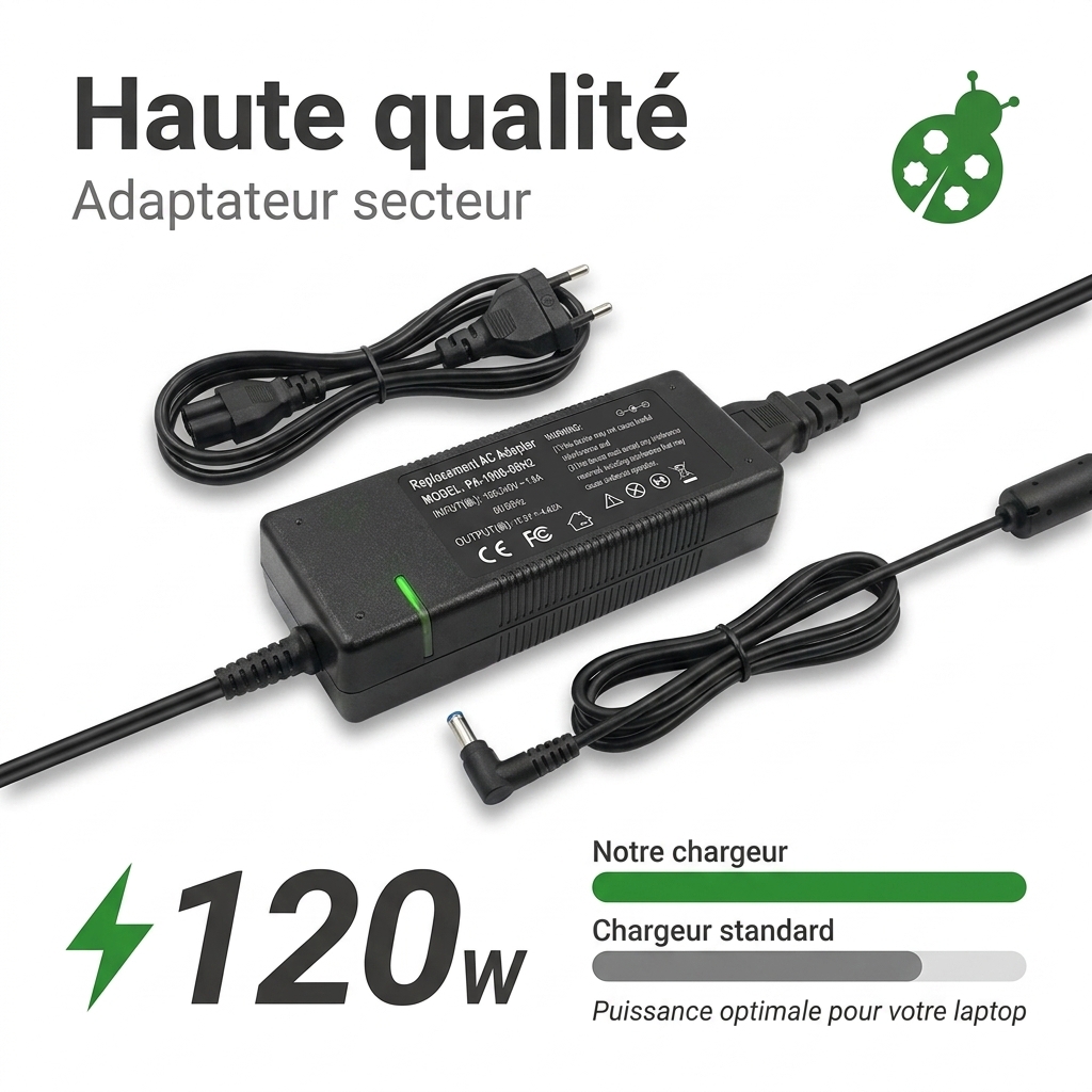Caricabatterie computer portatile hp  pavilion 15 cx0059tx