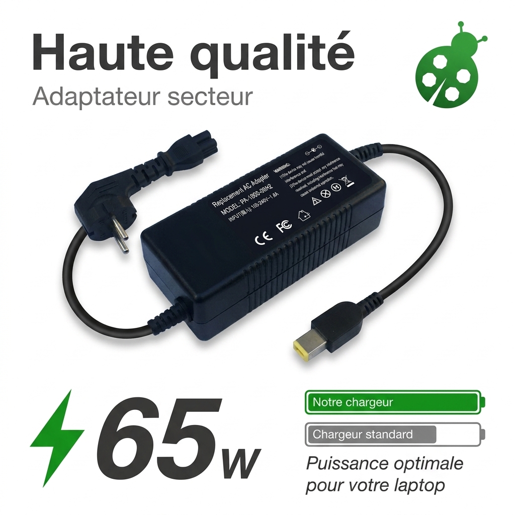 Chargeur ordinateur portable lenovo g50 70 20375 80e3