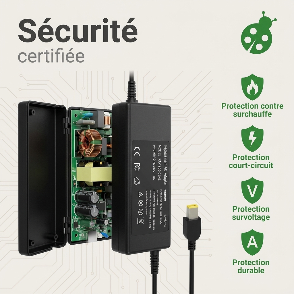 Chargeur ordinateur portable lenovo g50 70 20375 80e3