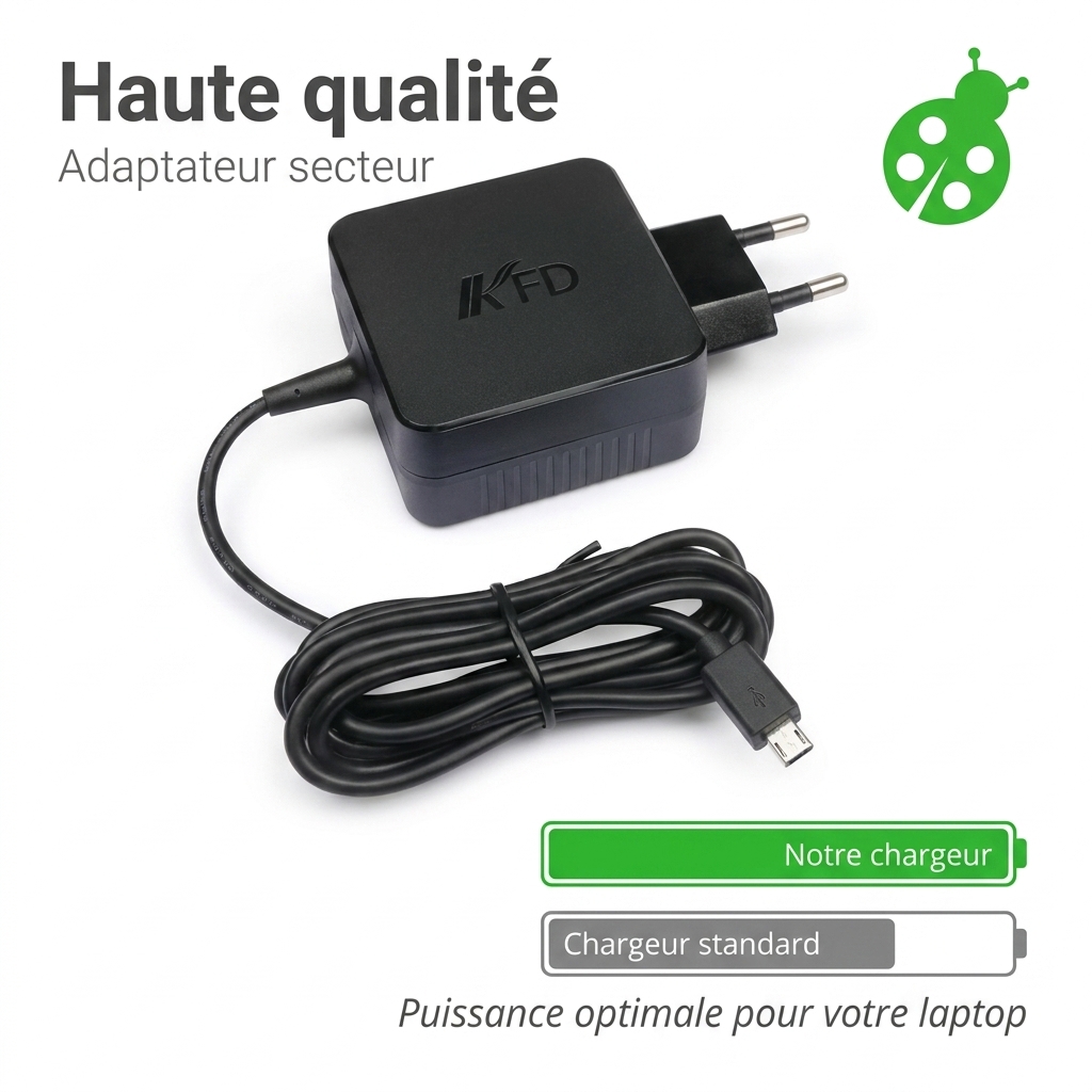 Caricabatterie computer portatile asus eeebook e202sa fd403t